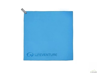 Рушник із микрофібри Lifeventure Soft Fibre Advance Pocket, Blue (63011) - фото