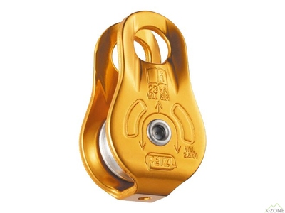 Блок Petzl Fixe yellow (P05W) - фото