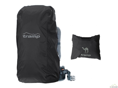 Чехол на рюкзак Tramp L черный (TRP-019) - фото