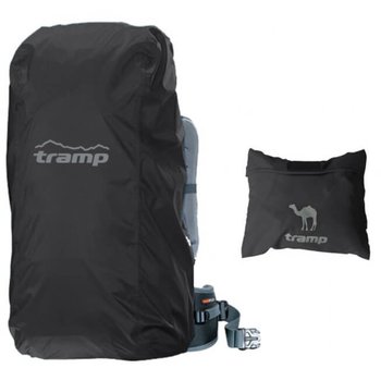Чохол на рюкзак Tramp m чорний (TRP-018) - фото
