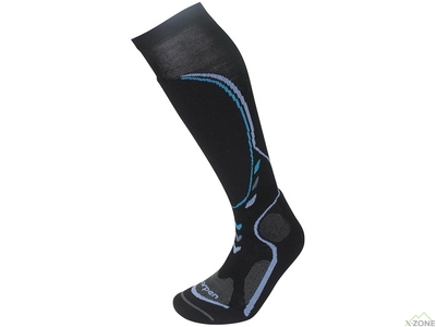 Шкарпетки гірськолижні жіночі Lorpen S3LW black 4514 - фото