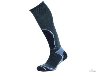 Шкарпетки гірськолижні Lorpen SSF steel blue 273 - фото