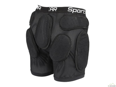 Защитные шорты Sport Gear U-Ride, Black - фото