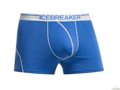 Термотруси чоловічі Icebreaker Anatomica Boxer Men 150 cadet / white (100 471 402) - фото