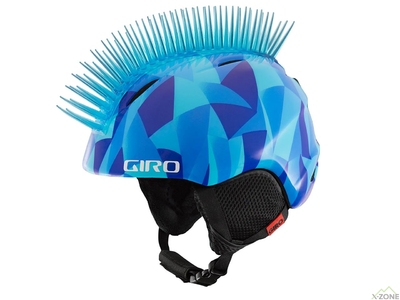 Шлем детский Giro Launch Plus blue Icehawk (7067873) - фото