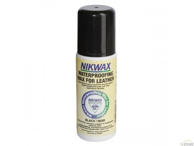 Просочення для взуття Nikwax Waterproofing Wax for Leather 125 мл black (NWWWLBl0125) - фото