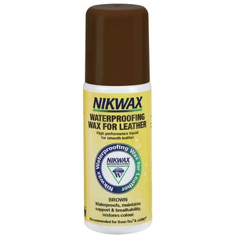 Пропитка для обуви Nikwax Waterproofing Wax for Leather 125 мл brown (NWWWLBr0125) - фото