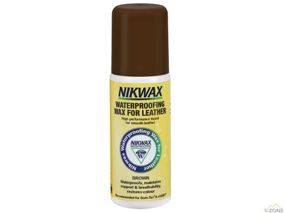 Пропитка для обуви Nikwax Waterproofing Wax for Leather 125 мл brown (NWWWLBr0125) - фото