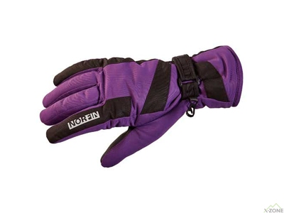 Перчатки Norfin Women Windstop Purple - фото