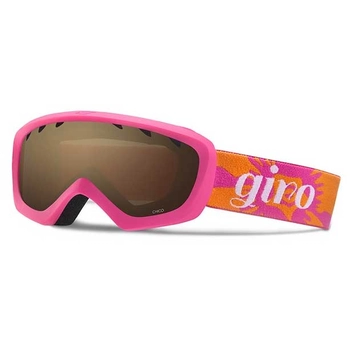 Маска детская Giro Chico magenta Flame/Flower/Amber Rose (7071778) - фото