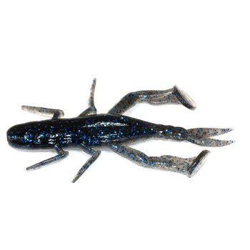 Силикон Jackall Dragon Bug 3 Black/Blue Shrimp  - фото