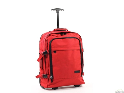 Сумка-рюкзак на колесах Members Essential On-Board 33 Red - фото