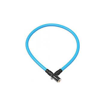 Велозамок 8 х 1500 мм Onguard Lightweight Key Coil Cable Lock синий - фото