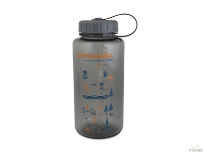 Фляга Pinguin Tritan Fat Bottle 1 L, Grey (PNG 806687) - фото