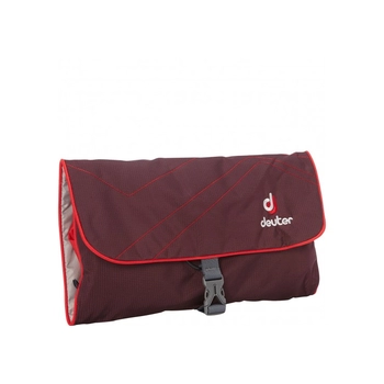 Косметичка Deuter Wash Bag II aubergine-fire (39434 5522) - фото