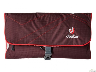 Косметичка Deuter Wash Bag II aubergine-fire (39434 5522) - фото