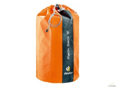 Упаковочный мешок Deuter Pack Sack 5 mandarine (3940716 9010) - фото