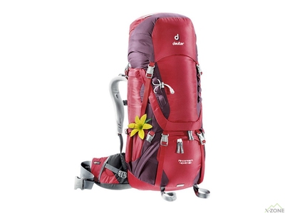 Рюкзак Deuter Aircontact 40+10 SL cranberry-aubergine (3320016 5005) - фото