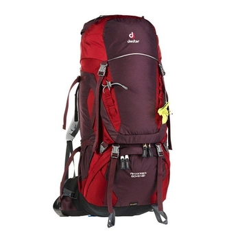 Рюкзак Deuter Aircontact 60+10 SL aubergine-cranberry (3320416 5518) - фото