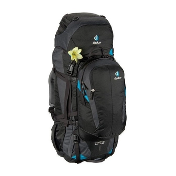 Рюкзак Deuter Quantum 60 + 10 SL black-turquoise (3510315 7321) - фото