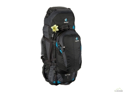 Рюкзак Deuter Quantum 60+10 SL black-turquoise (3510315 7321) - фото