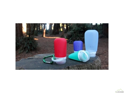 Бутылка силиконовая Humangear GoToob+ 53 ml, Purple - фото