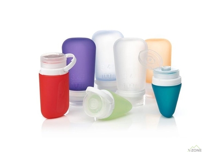 Бутылка силиконовая Humangear GoToob+ 53 ml, Purple - фото