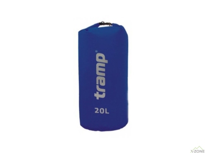 Гермомішок Tramp PVC 20 л Синій (TRA-067-blue) - фото