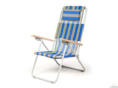 Раскладное кресло Time Eco Ясень синий (4820195551073) - фото
