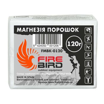 Магнезия кубик FireBird 120 гр FMBK-0120 - фото