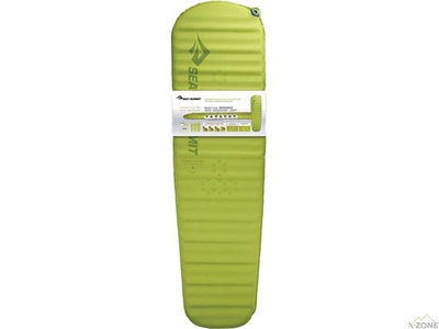 Самонадувний килимок Sea To Summit Comfort Light SI Mat large Green (STS AMSICLL) - фото