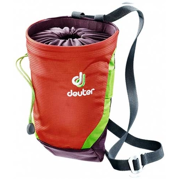 Мешочек для магнезии Deuter Gravity Chalk Bag II L papaya-aubergine (3391317 9511) - фото