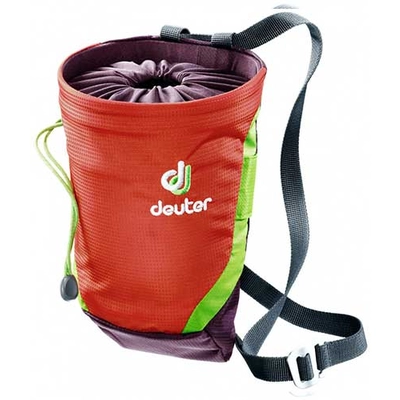 Мешочек для магнезии Deuter Gravity Chalk Bag II L papaya-aubergine (3391317 9511) - фото