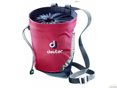 Мешочек для магнезии Deuter Gravity Chalk Bag II M magenta-navy (3391217 5313) - фото