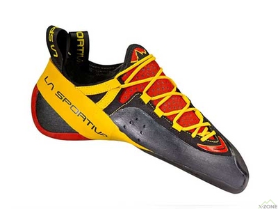 Скельні туфлі La Sportiva Genius red / yellow (10R) - фото
