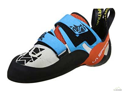 Скельні туфлі La Sportiva Otaki WMN blue / flame (10TBF) - фото