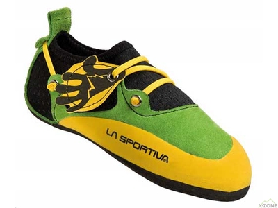 Скальники дитячі La Sportiva Stickit lime / yellow(802) - фото