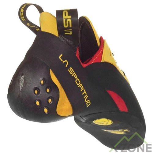 La Sportiva TestaRossa red yellow 255 X Zone