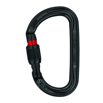 Карабин Petzl AmD Screw-Lock black (M34A SLN) - фото