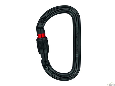 Карабин Petzl AmD Screw-Lock black (M34A SLN) - фото