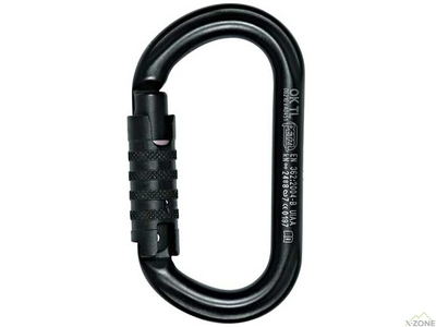 Карабін Petzl Ok Triact-Lock black (M33A TLN) - фото