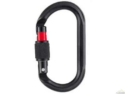 Карабин Petzl Oxan Screw-Lock black (M72A SLN) - фото