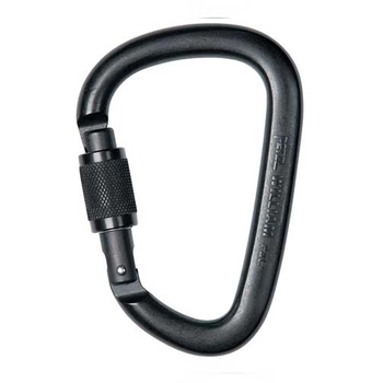 Карабін Petzl William Screw-Lock black (M36A SLN) - фото