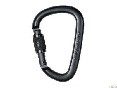 Карабін Petzl William Screw-Lock black (M36A SLN) - фото