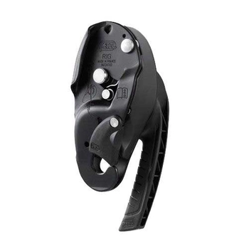 Спусковий пристрій Petzl Rig black (D021AA01) - фото