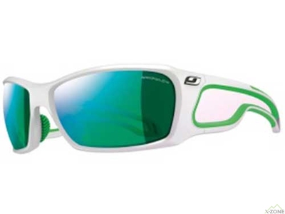 Окуляри Julbo Pipeline Spectron 3 shiny white / fluo green (428 11 11) - фото