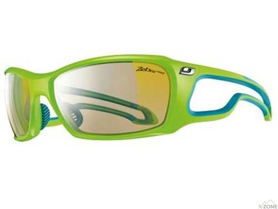 Очки Julbo Pipeline Zebra green/blue (J 428 31 16) - фото