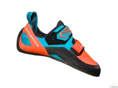 Скельні туфлі La Sportiva Katana tangerine-tropic blue (20L202614) - фото