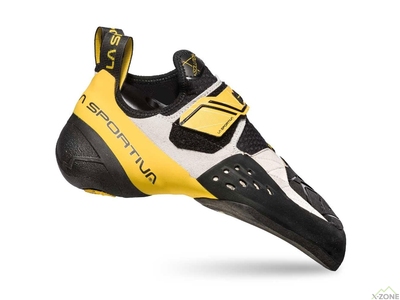 Скельні туфлі La Sportiva Solution white-yellow (20G000100) - фото