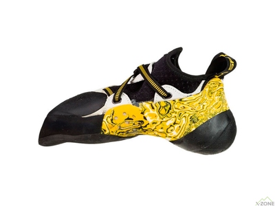 Скельні туфлі La Sportiva Solution white-yellow (20G000100) - фото